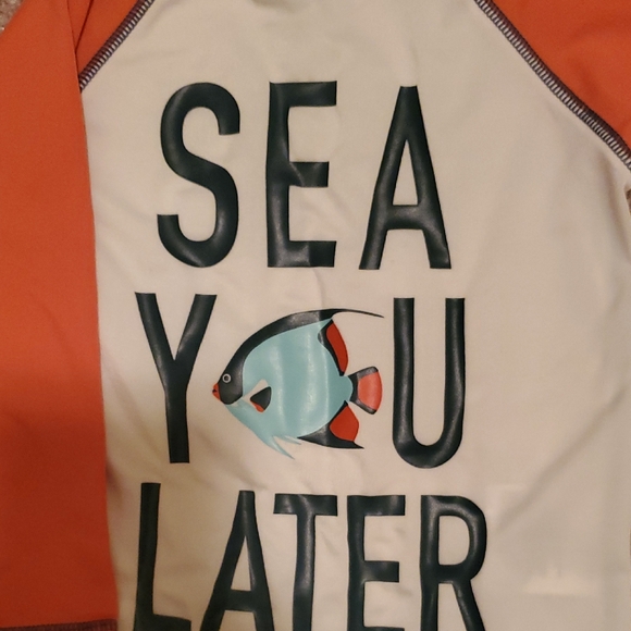 Baby boy swim shirt - Picture 2 of 3